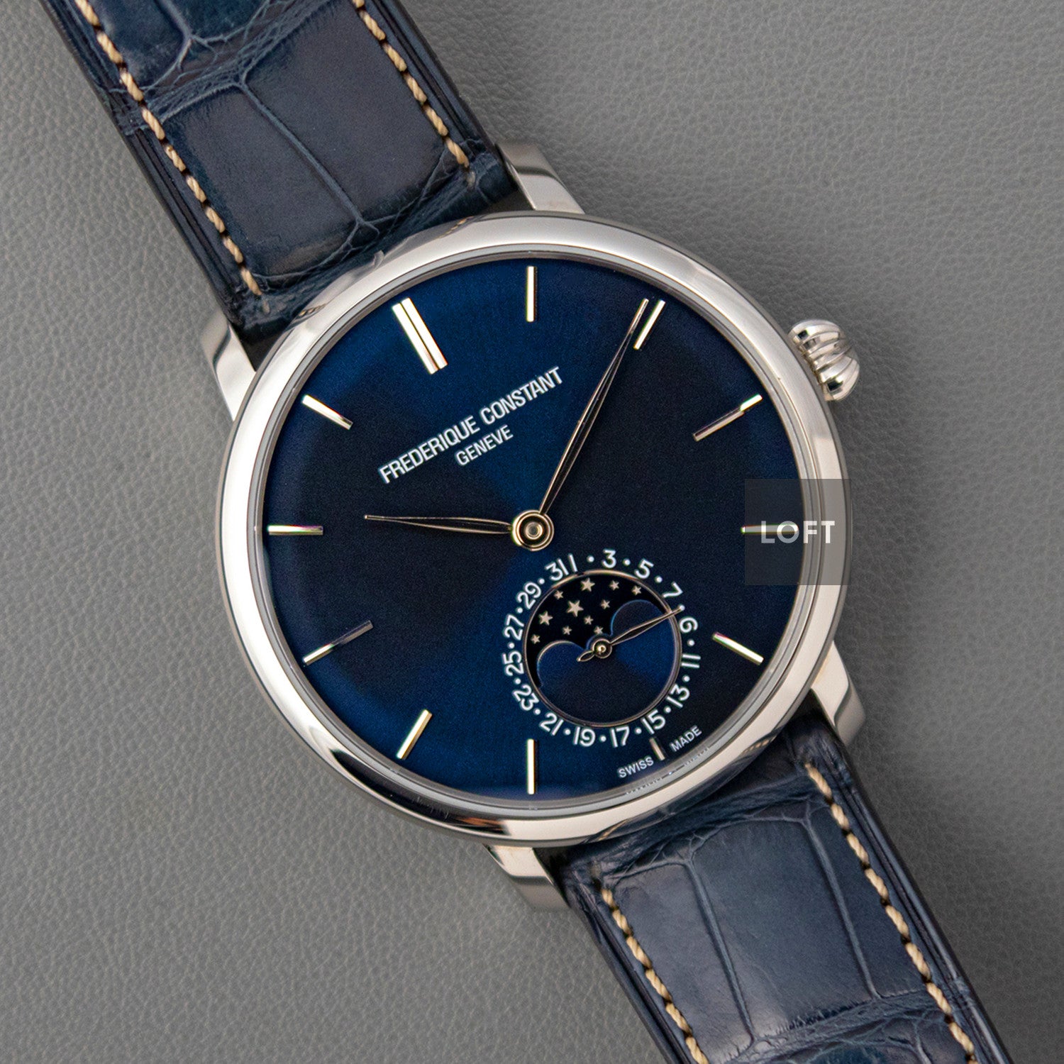 Frédérique Constant Slimline Moonphase Date 42mm