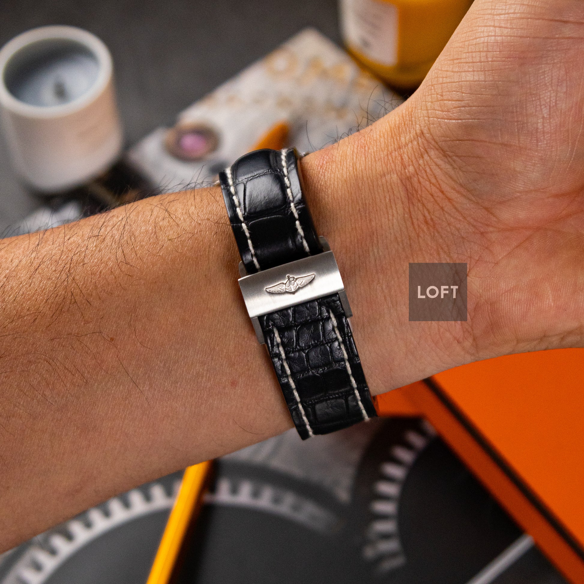 Breitling Transocean Day & Date Automatic Silver Dial 43mm