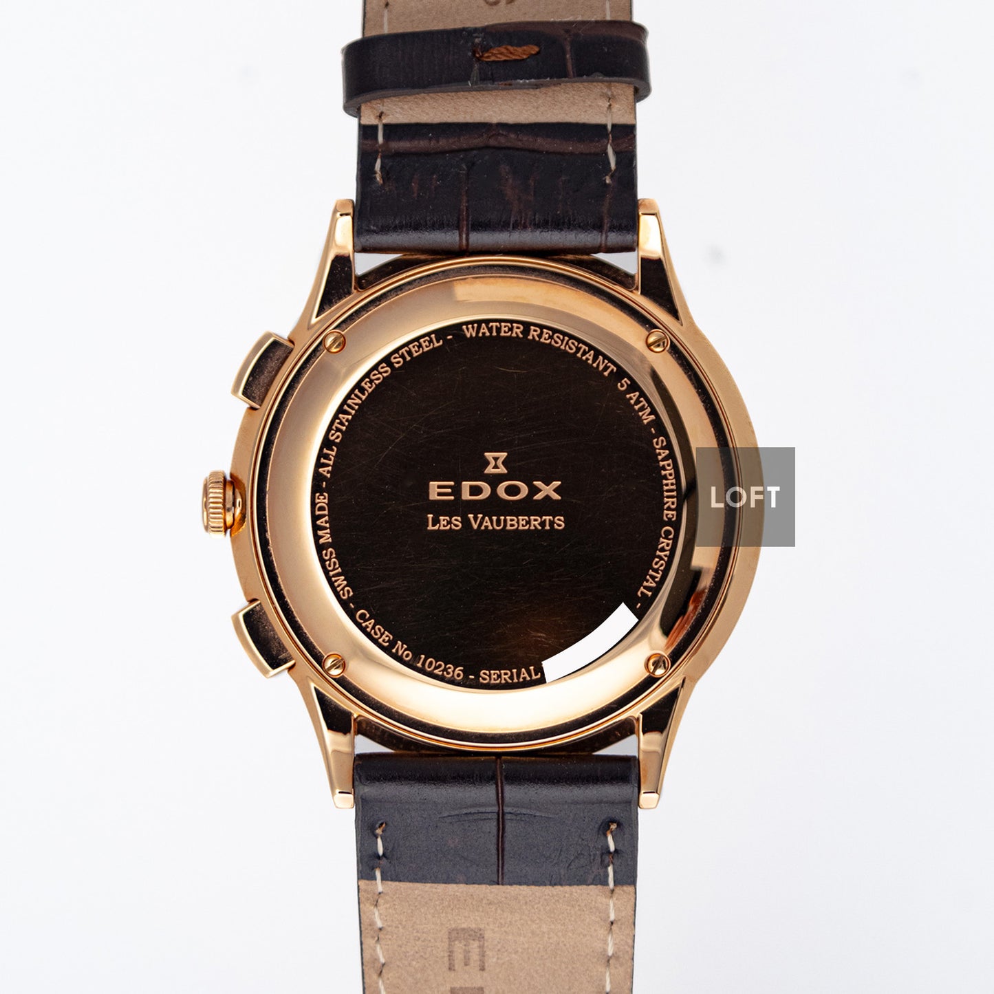 Edox Les Vauberts Chronograph Date Quartz 42mm
