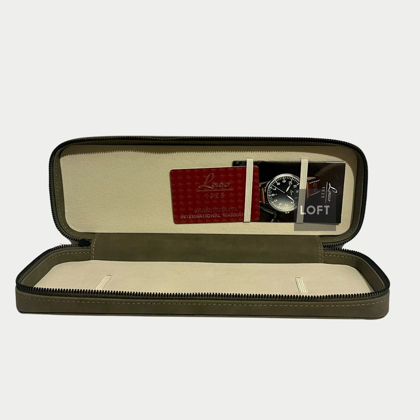 Laco Pilot Watch Basic GENF.2.D Quartz 40mm