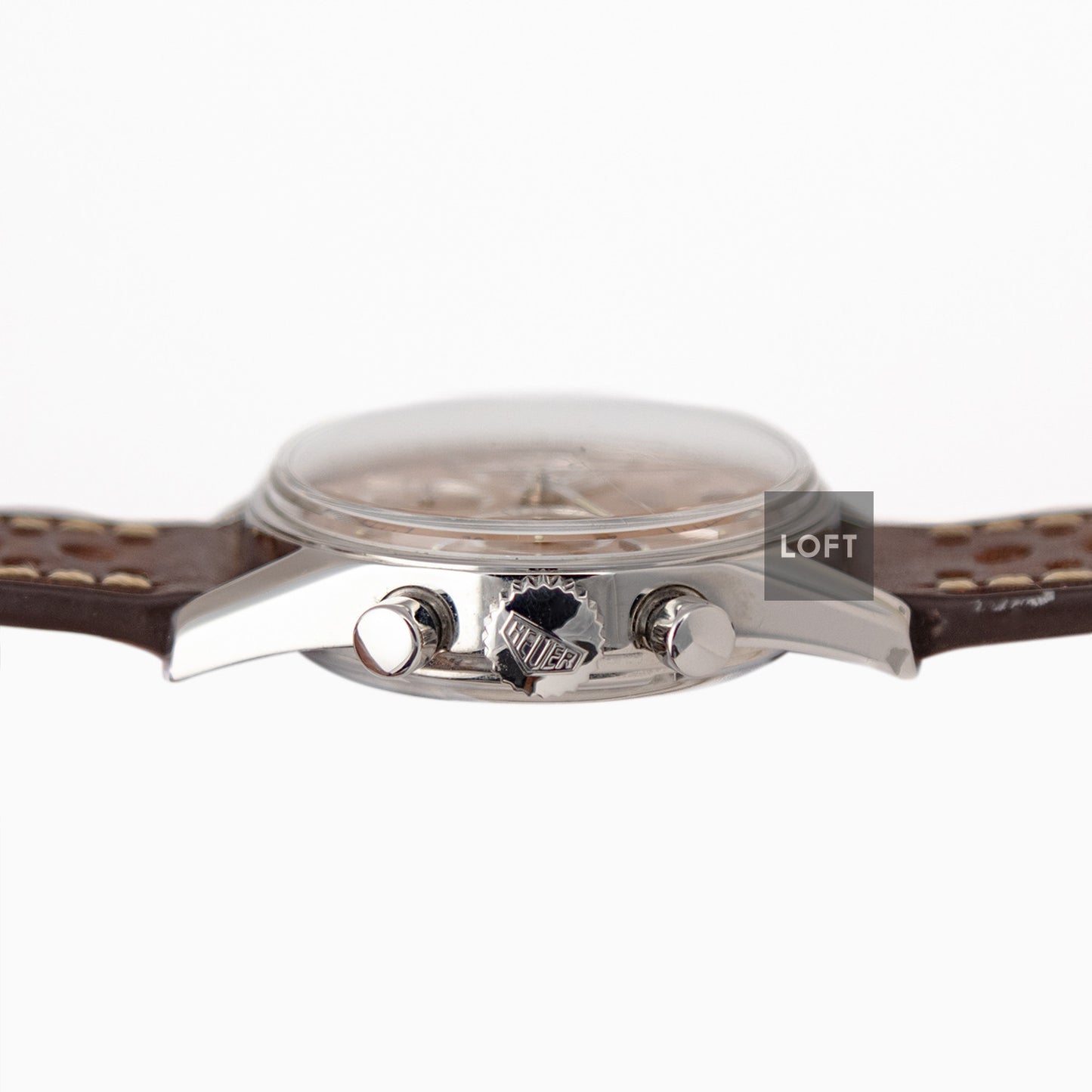 Heuer Carrera 1964 Lemania Salmon 36mm