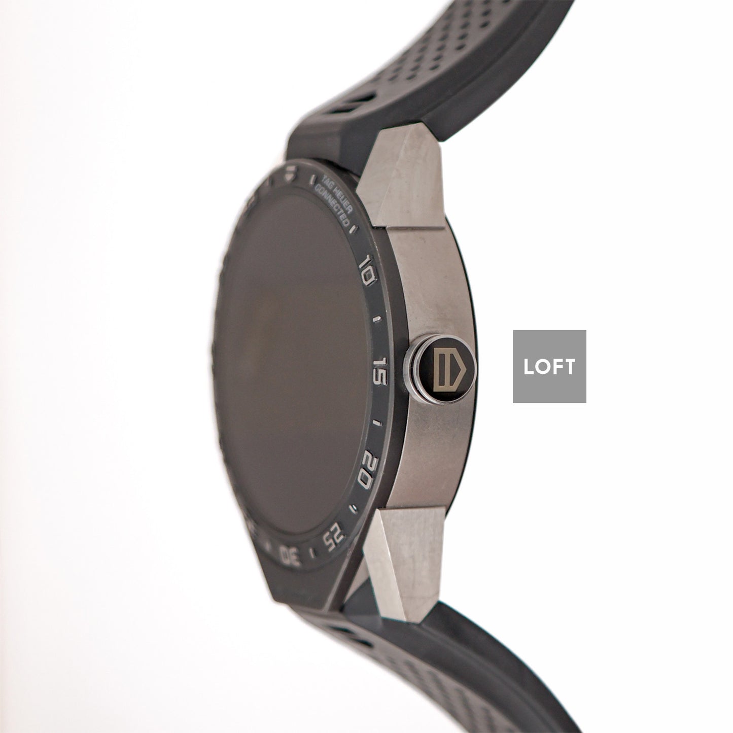TAG Heuer Connected Calibre E4 Titanium Rubber Strap 45mm