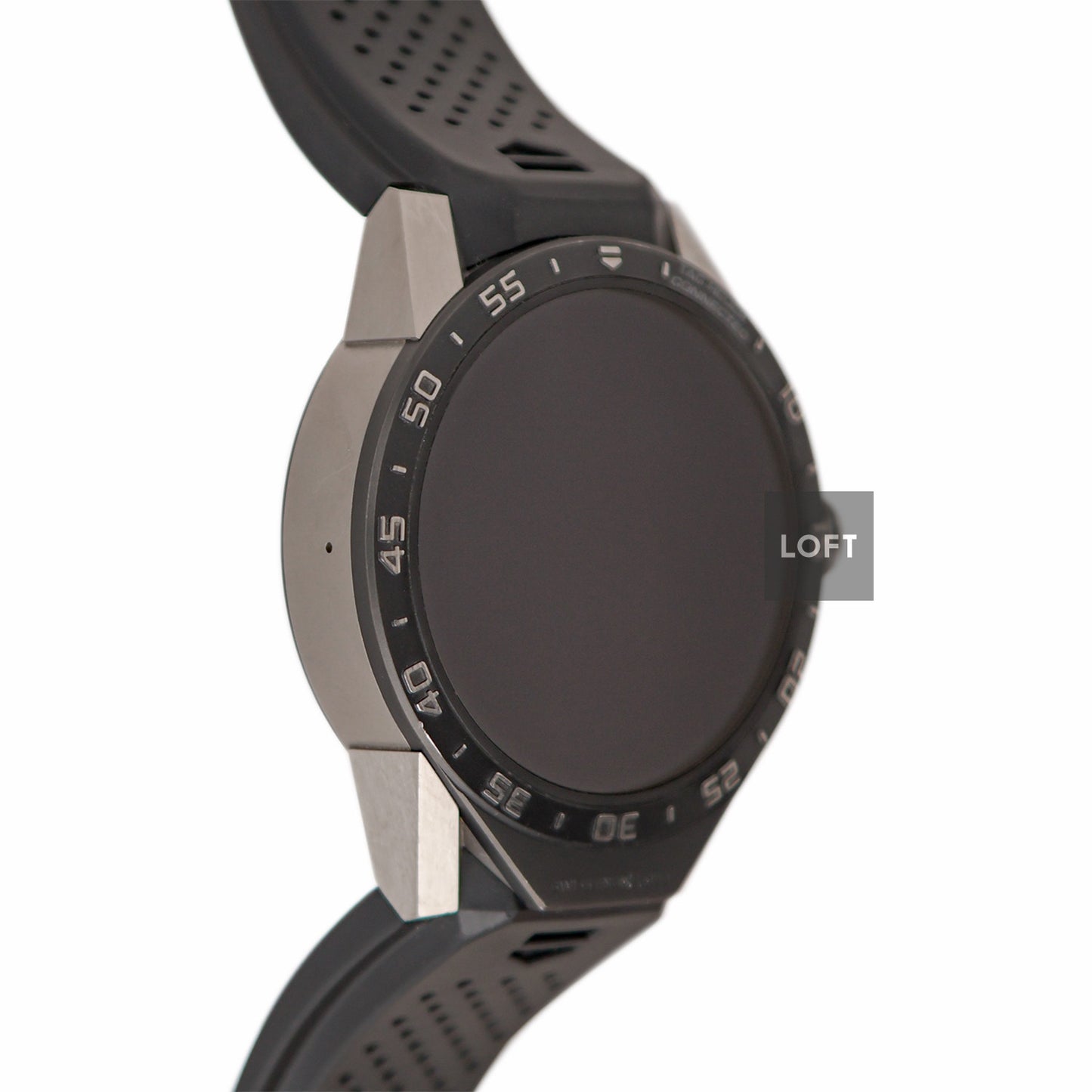 TAG Heuer Connected Calibre E4 Titanium Rubber Strap 45mm