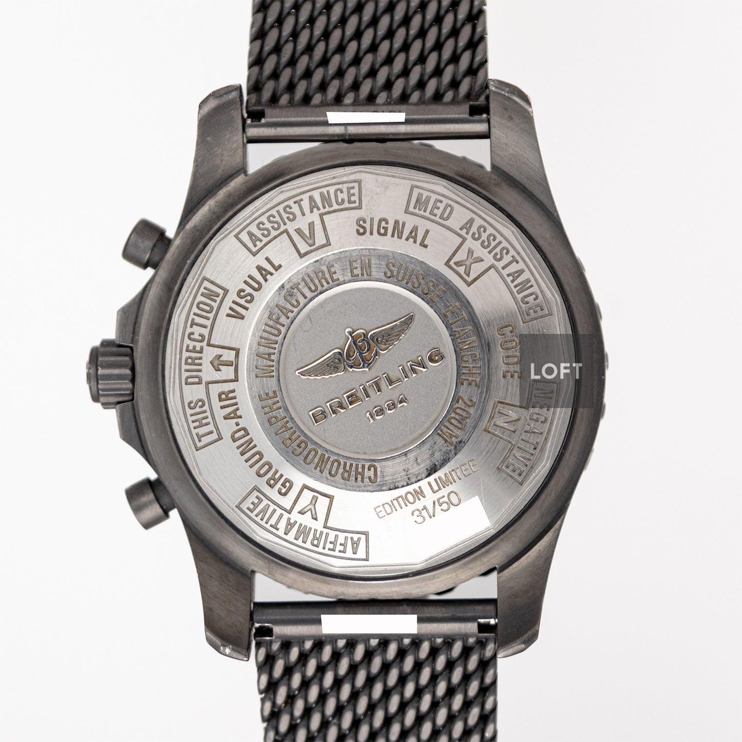 Breitling Chronospace Limited Edition Halcones FACH 46 mm