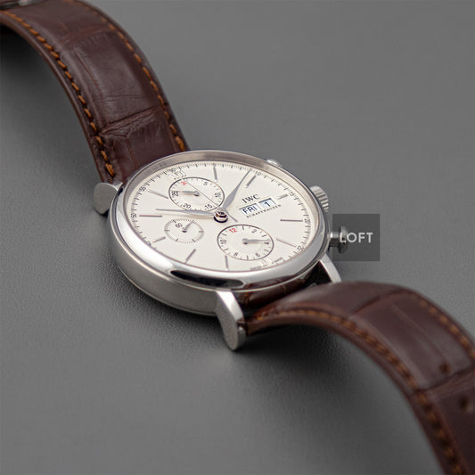 IWC Portofino Chronograph Automatic Silver Dial 42mm