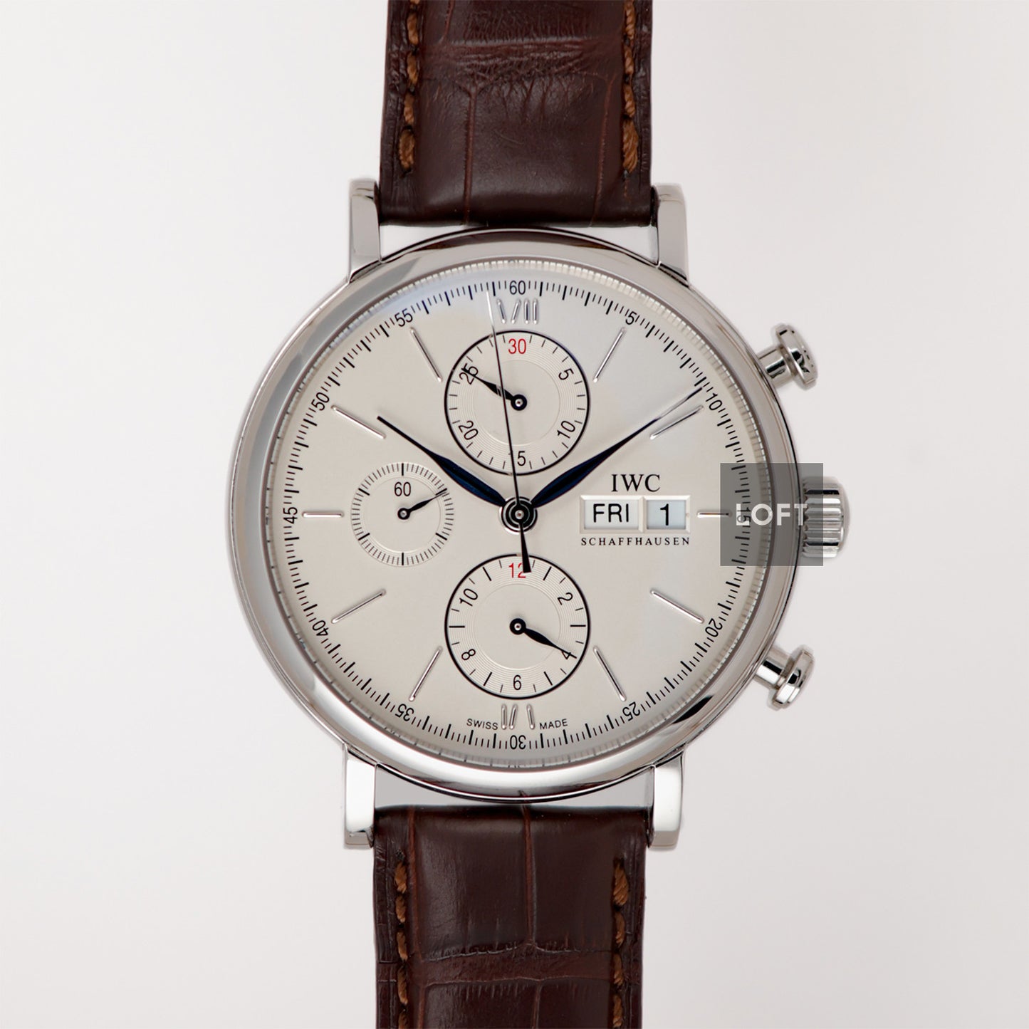 IWC Portofino Chronograph Automatic Silver Dial 42mm