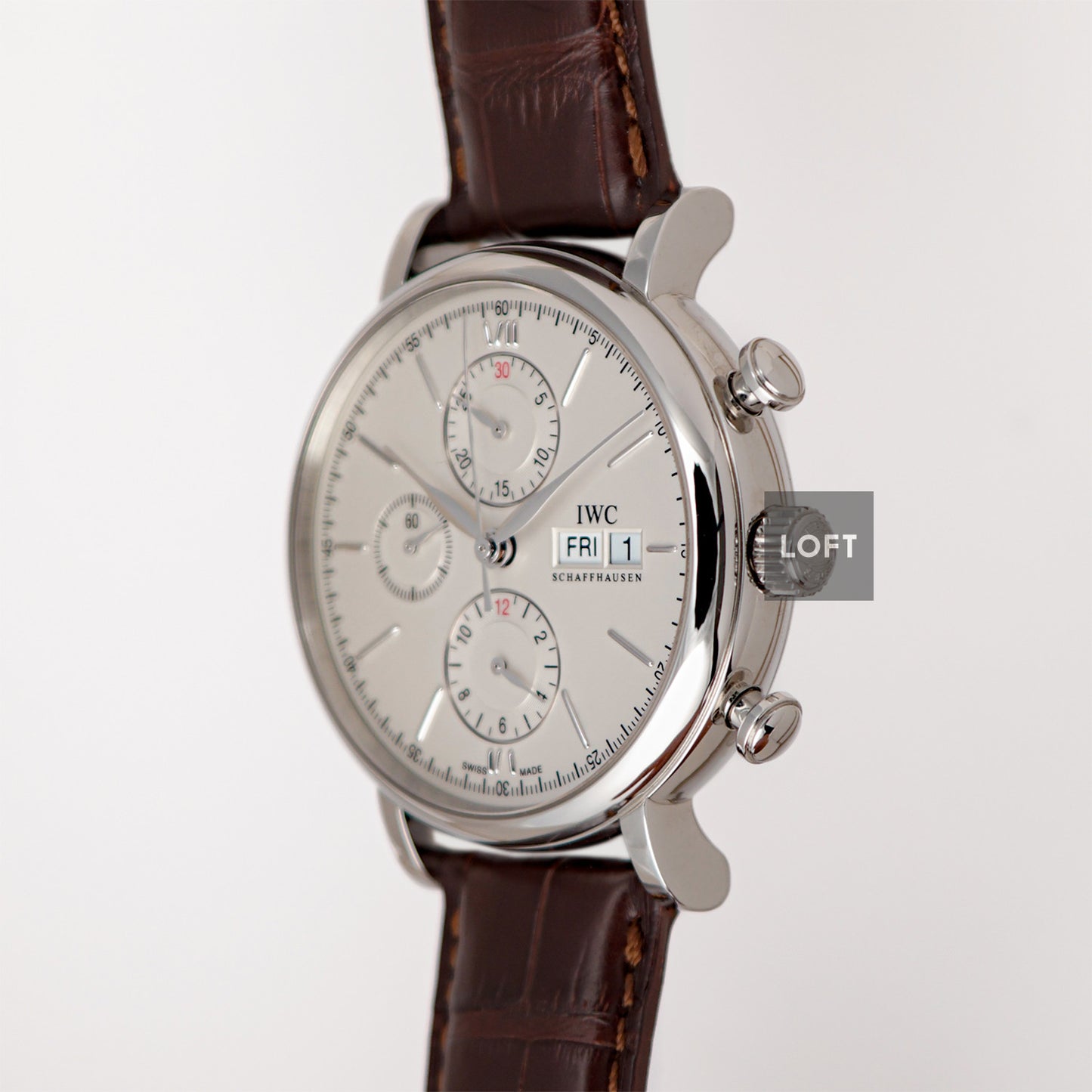 IWC Portofino Chronograph Automatic Silver Dial 42mm