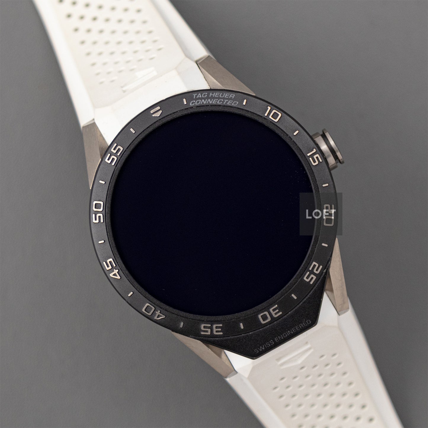 TAG Heuer Connected Modular White Rubber Strap 46mm
