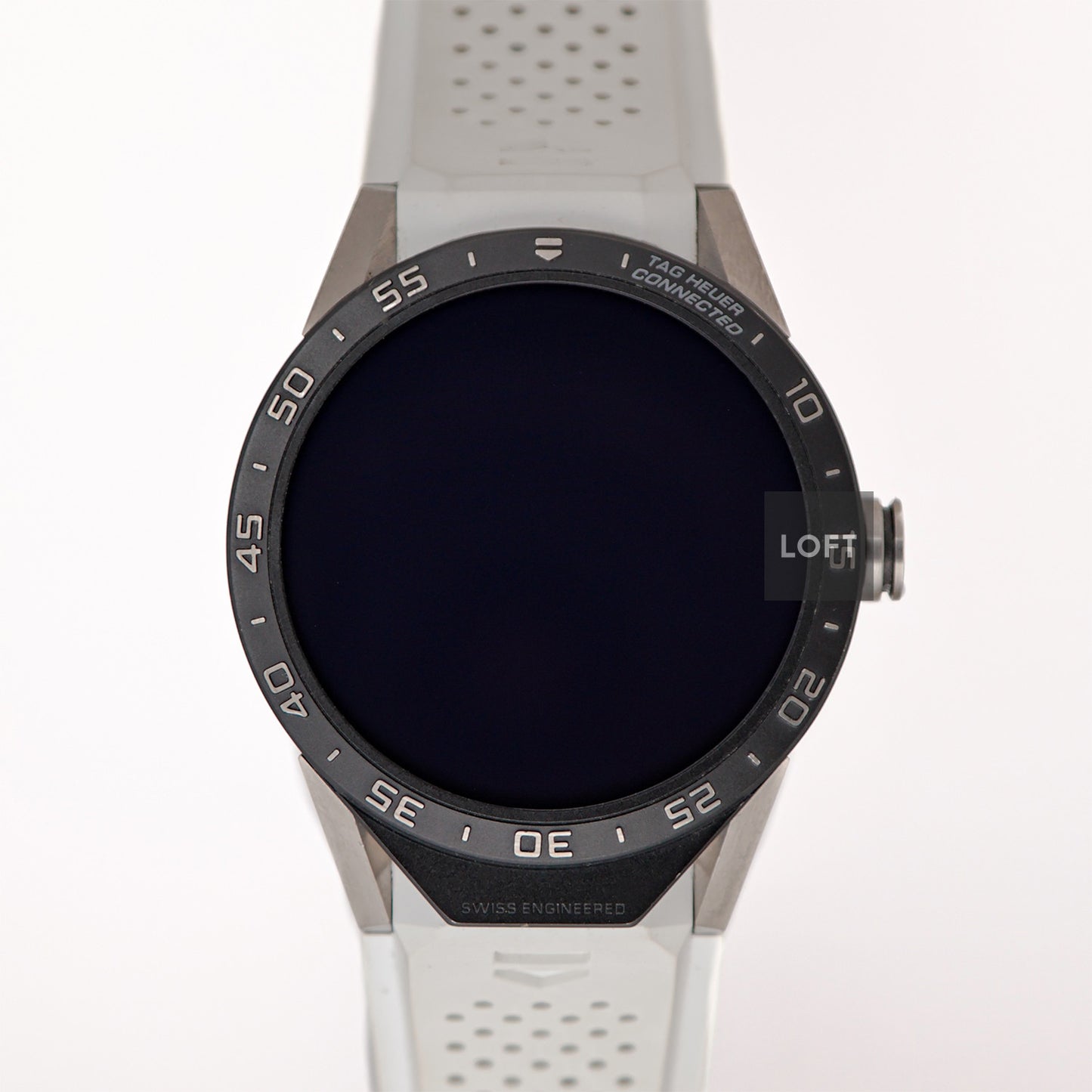 TAG Heuer Connected Modular White Rubber Strap 46mm
