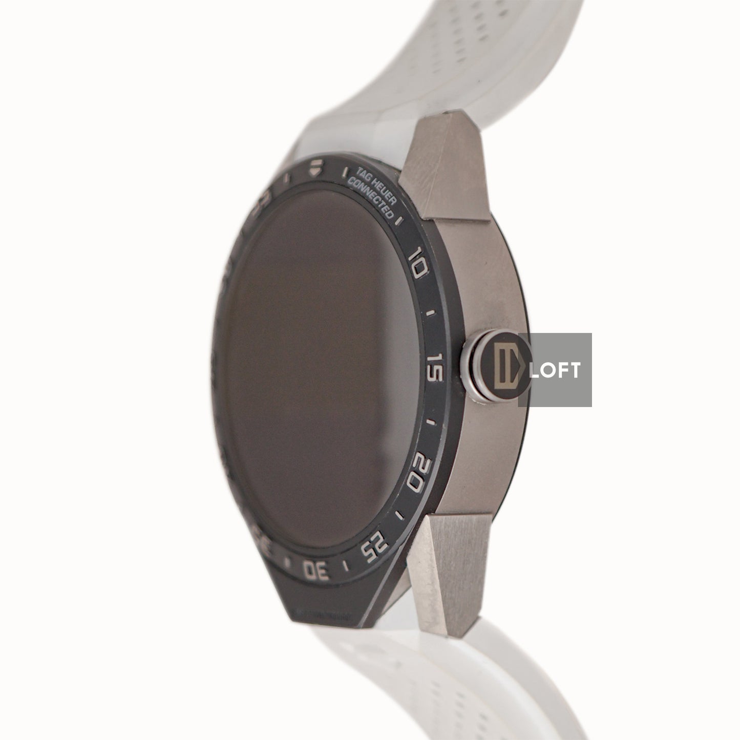 TAG Heuer Connected Modular White Rubber Strap 46mm