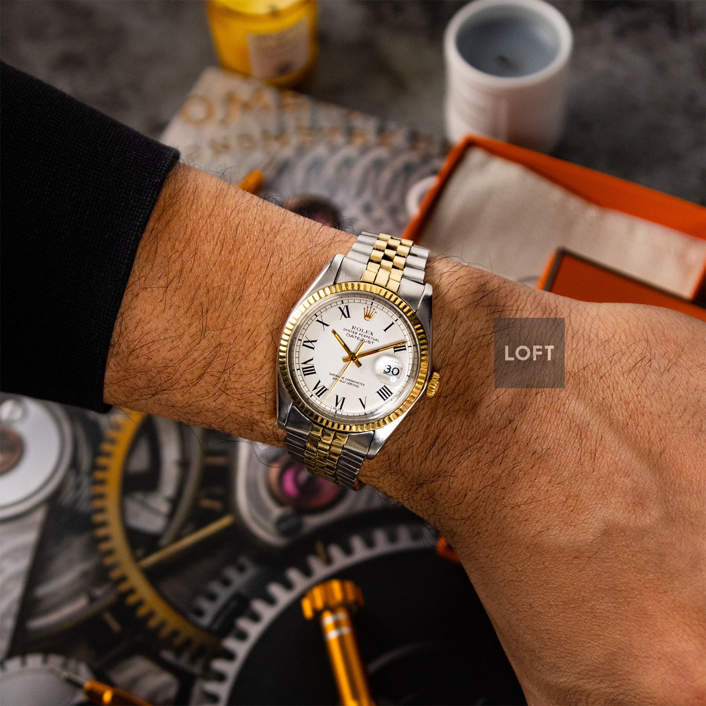 Rolex Datejust 1601 Buckley Dial Two-Tone Jubilee 36mm