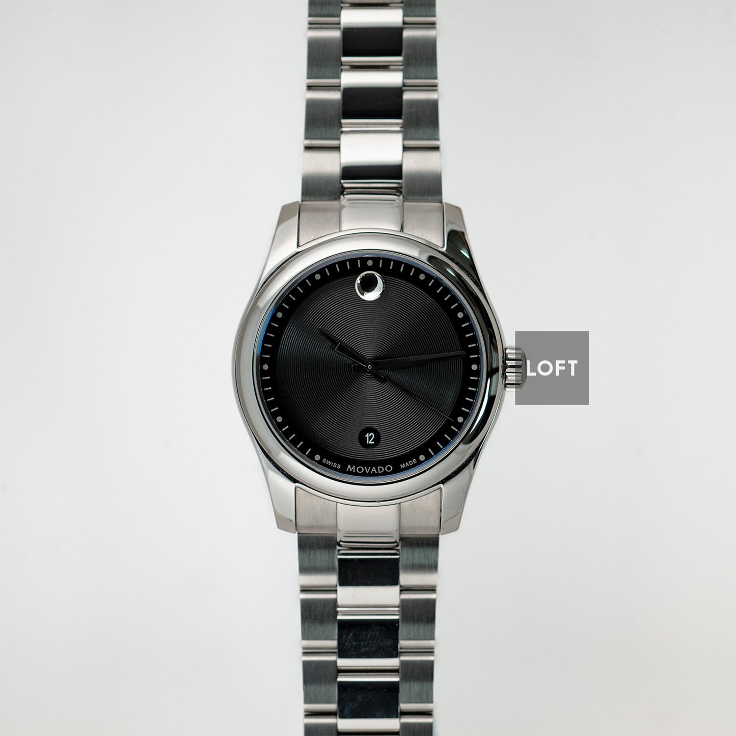 Movado Museum Sportivo Black Dial Quartz 40mm