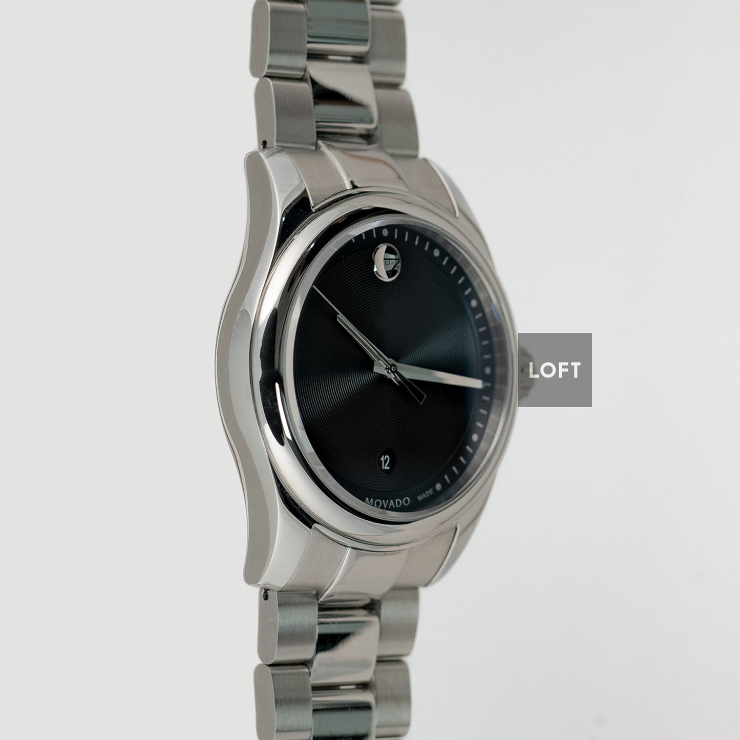 Movado Museum Sportivo Black Dial Quartz 40mm