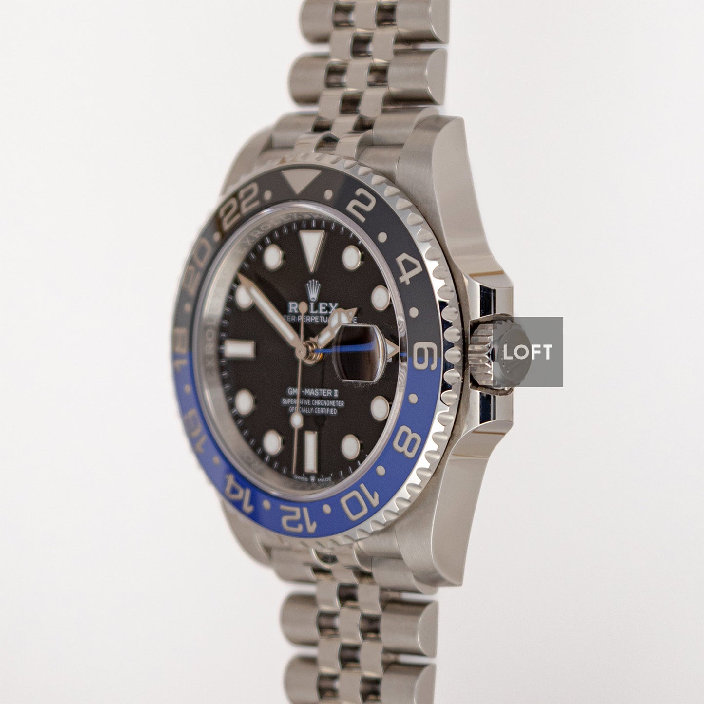 Rolex GMT-Master II 126710 Jubilee "Batman" 40mm