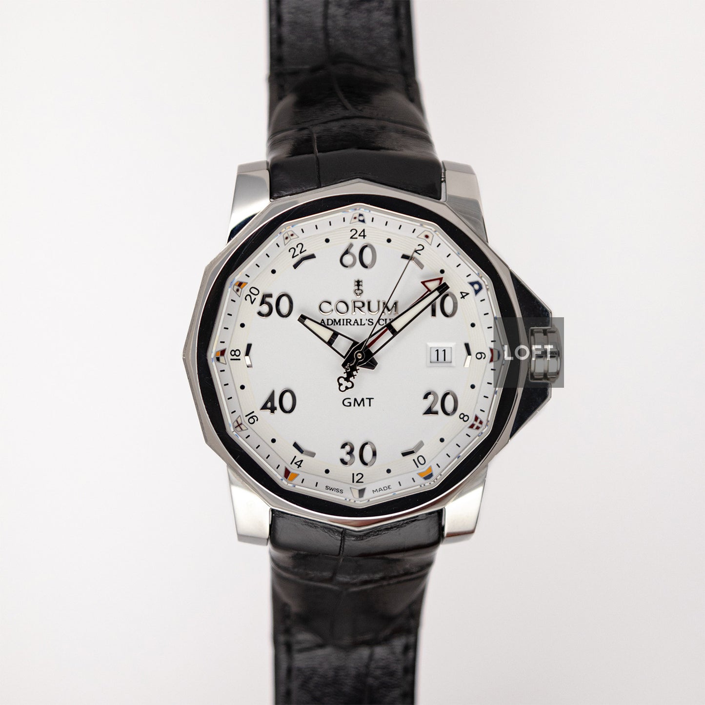 Corum Admirals Cup GMT Automatic White 44mm
