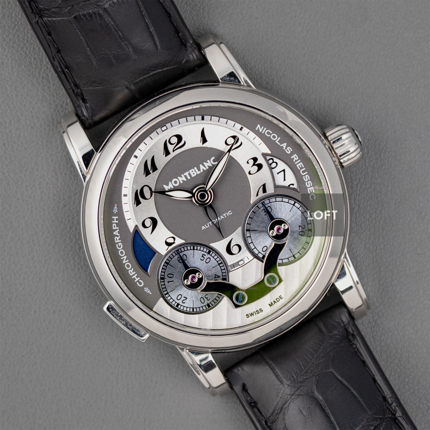 Montblanc Nicolas Rieussec Chronograph Monopusher 43mm – LOFT