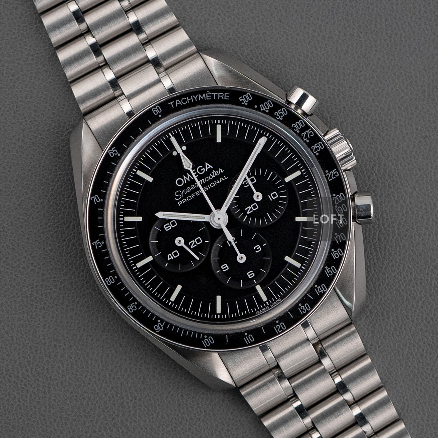 ★87MM★ Mmlg MOON MELGE HFT CHARCOAL Omega Speedmaster Moonwatch Professional 42mm – LOFT