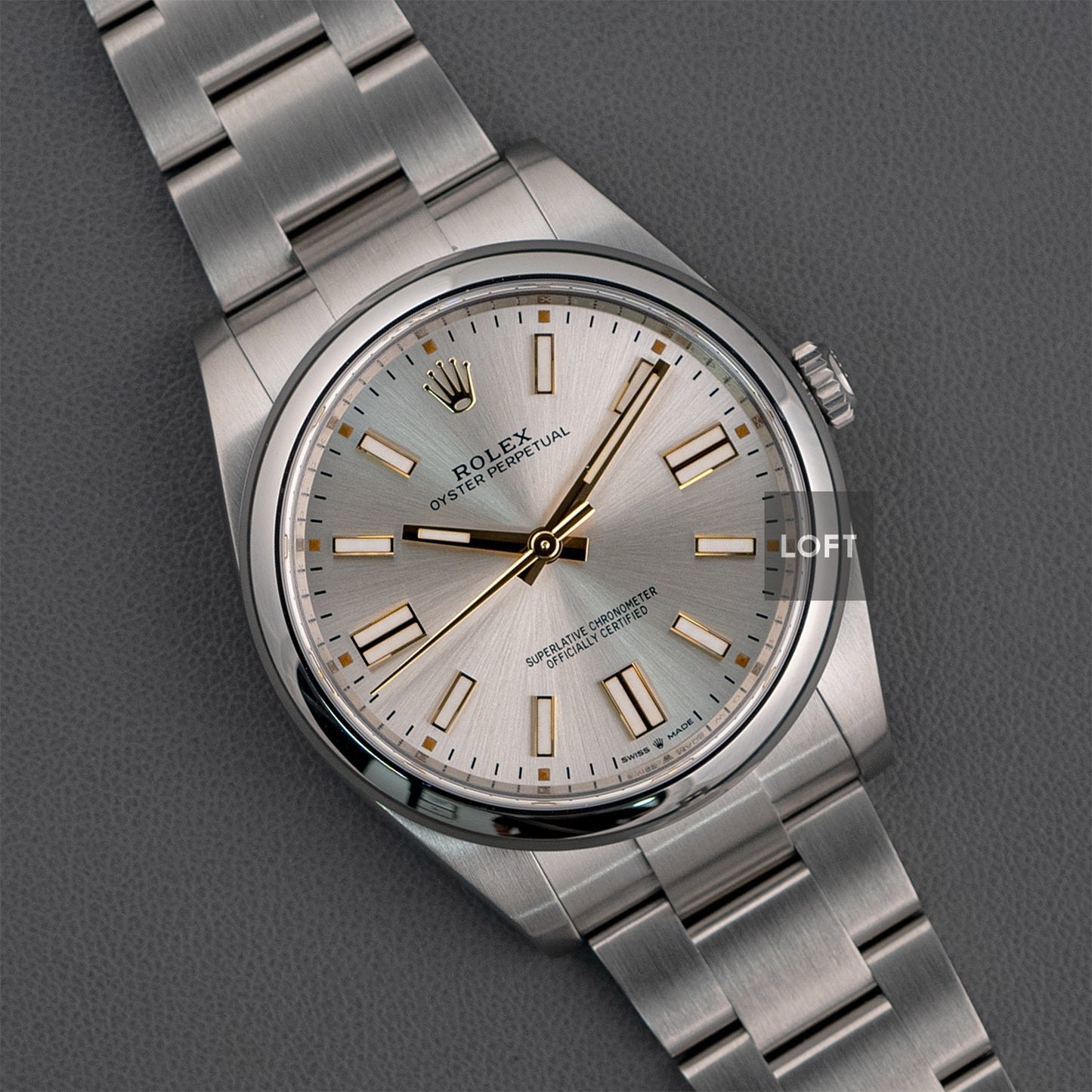 Rolex Oyster Perpetual 124300 Silver Dial 41mm