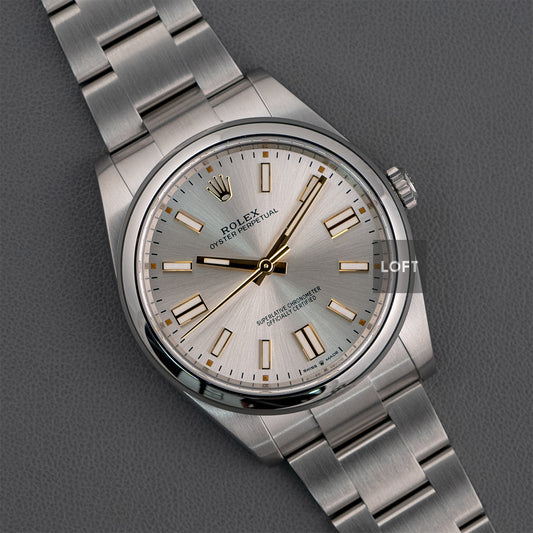 Rolex Oyster Perpetual 124300 Silver Dial 41mm