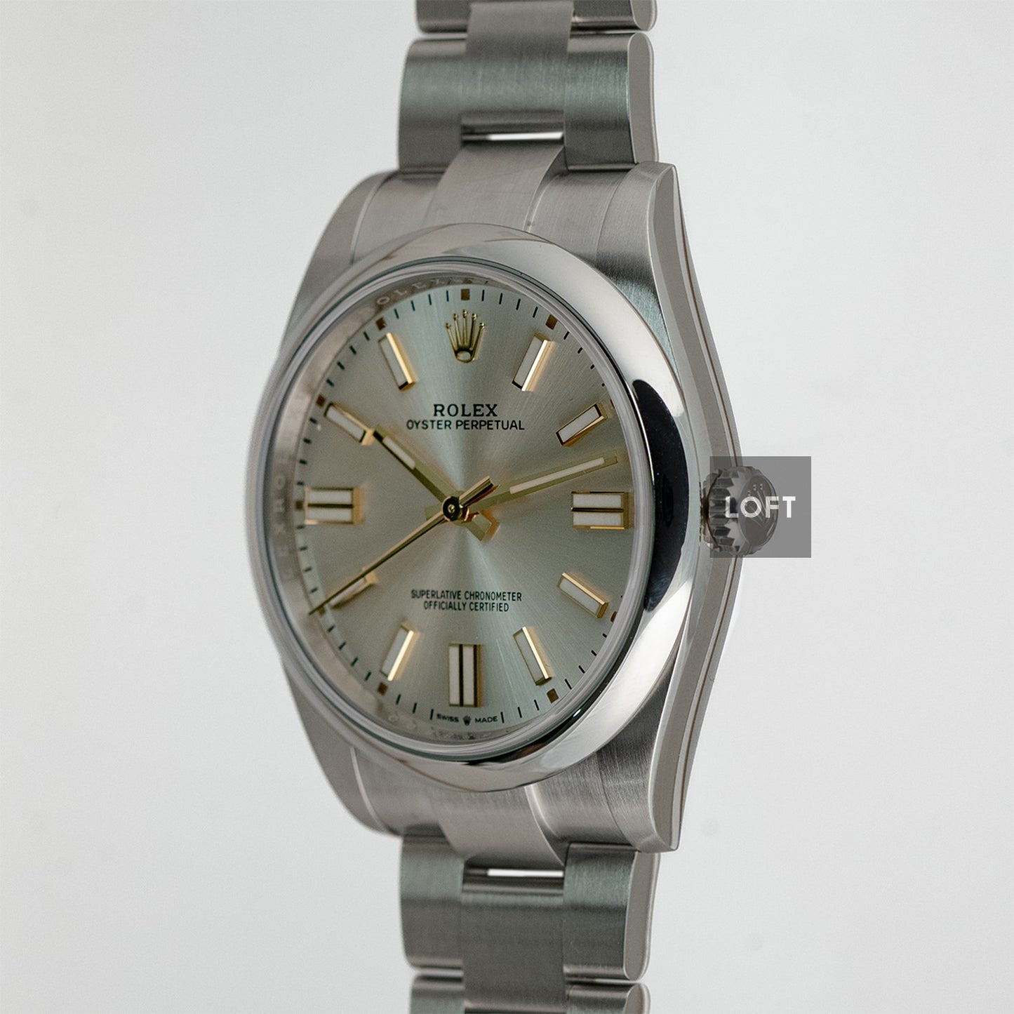 Rolex Oyster Perpetual 124300 Silver Dial 41mm