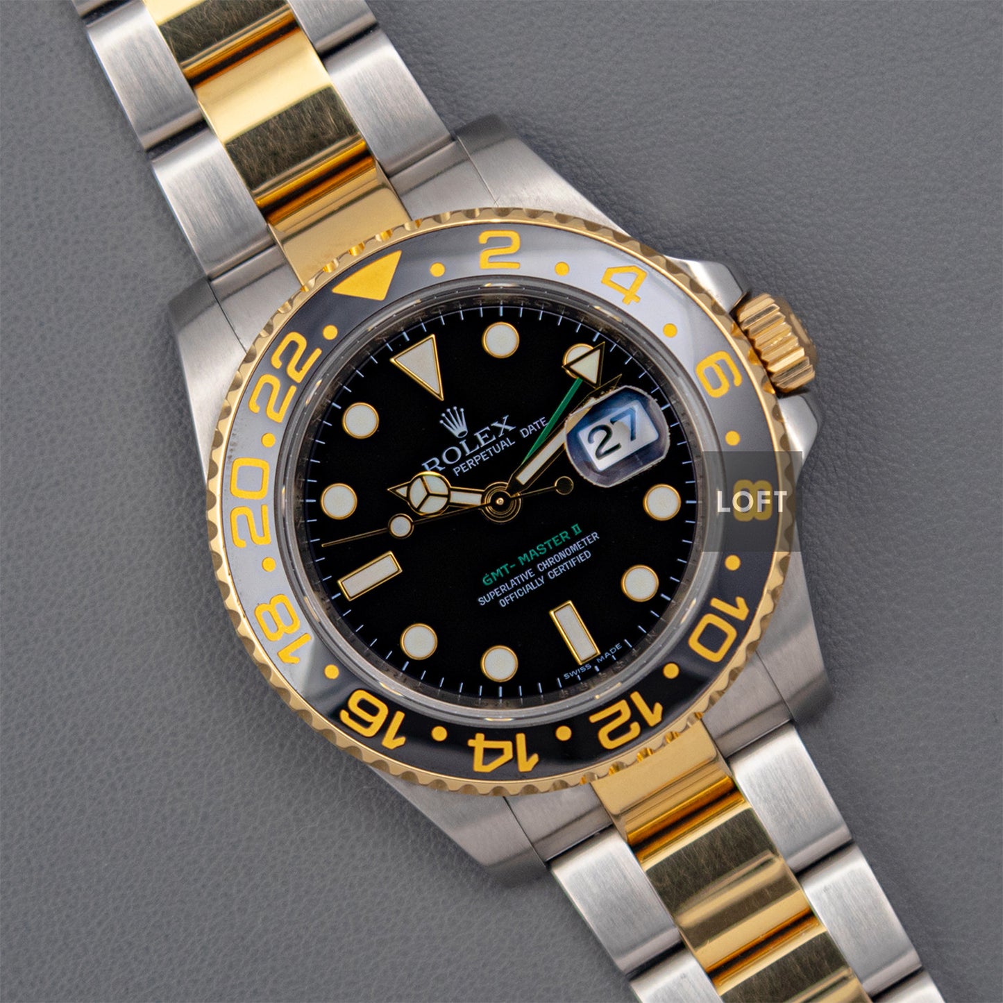 Rolex GMT-Master II 116713 Rolesor Black 40mm
