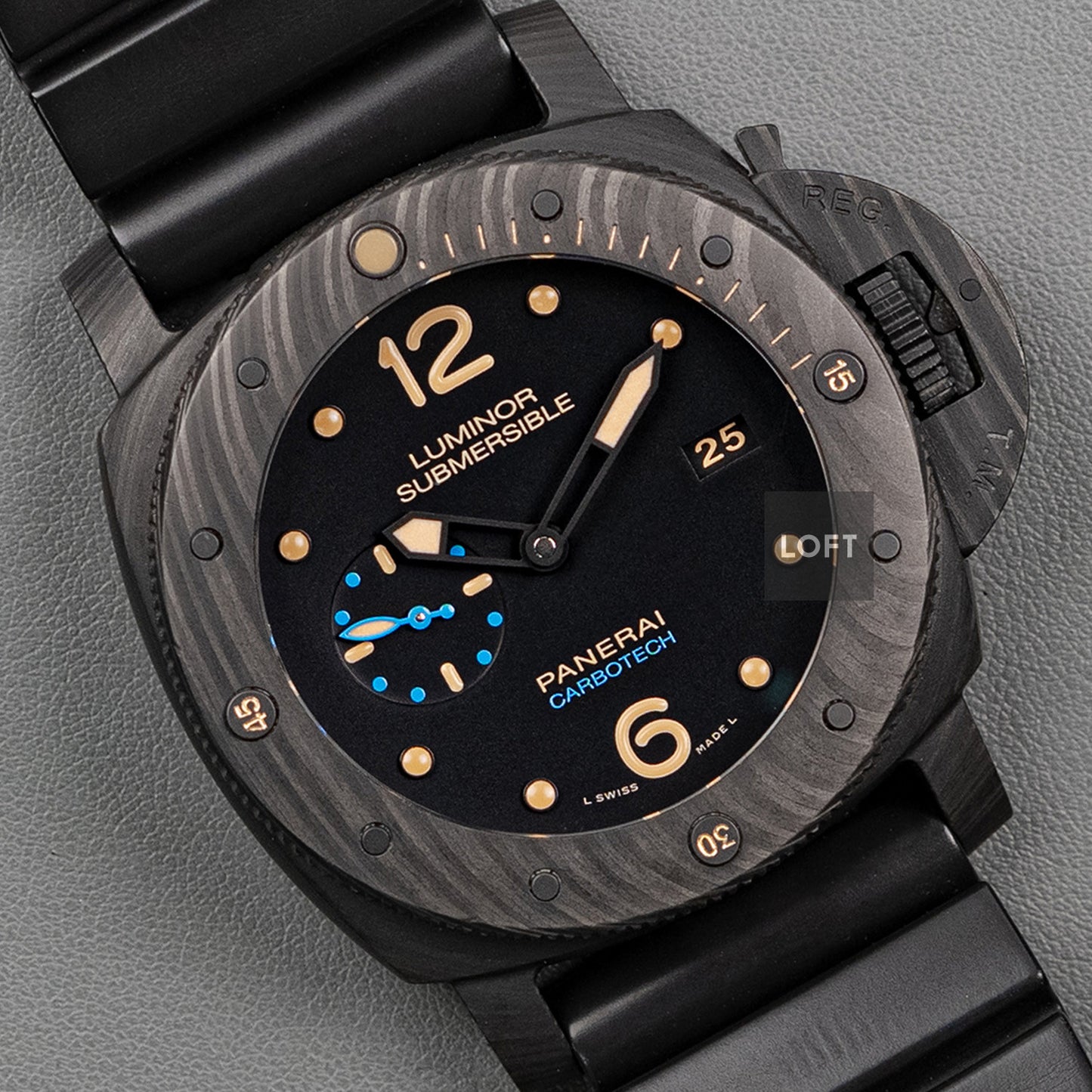 Panerai Submersible 1950 PAM 616 Carbotech 47mm