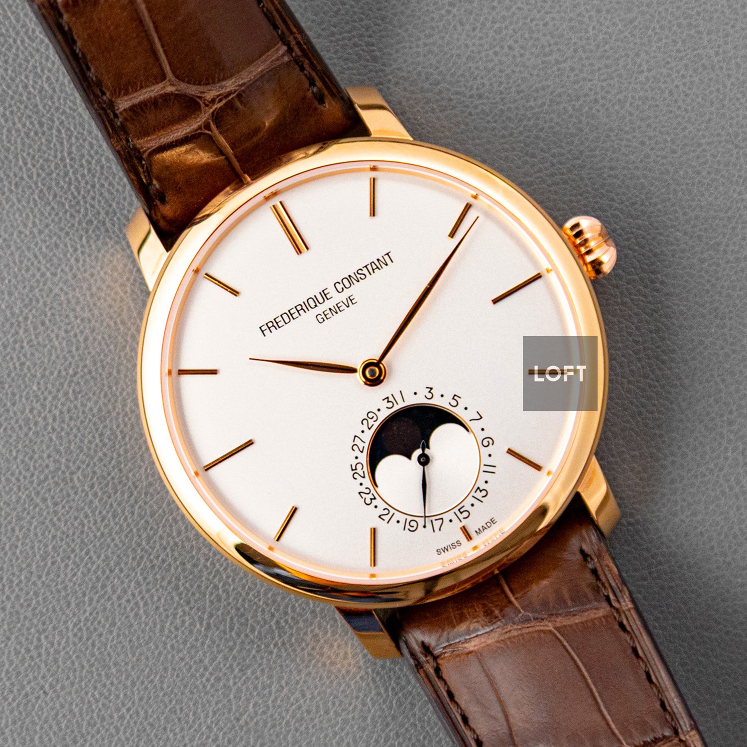 Frederique Constant Manufacture Slimline Moonphase 42mm