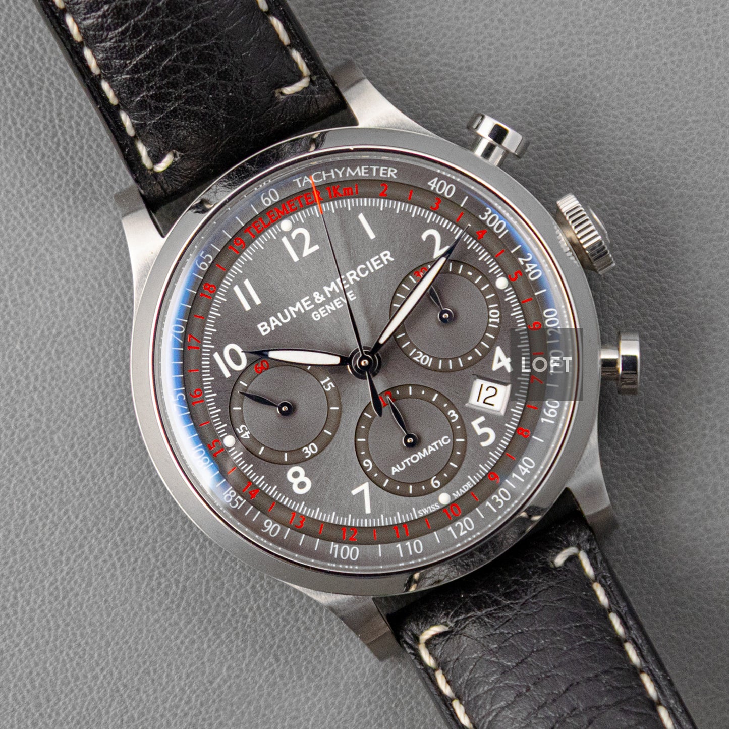 Baume & Mercier Capeland Chronograph Grey 42mm