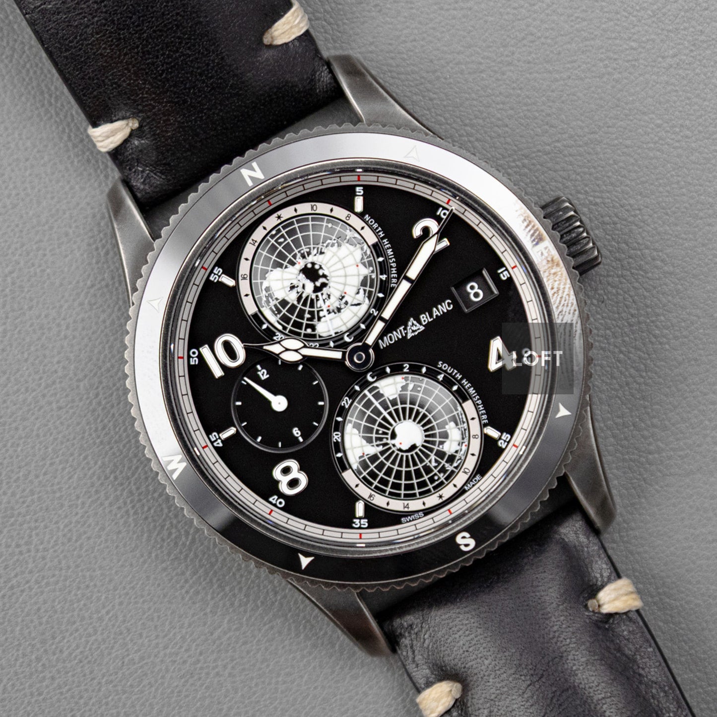 Montblanc 1858 Geosphere Ultrablack Limited Ed. 42mm