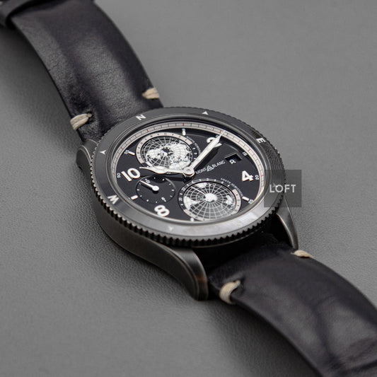 Montblanc 1858 Geosphere Ultrablack Limited Ed. 42mm