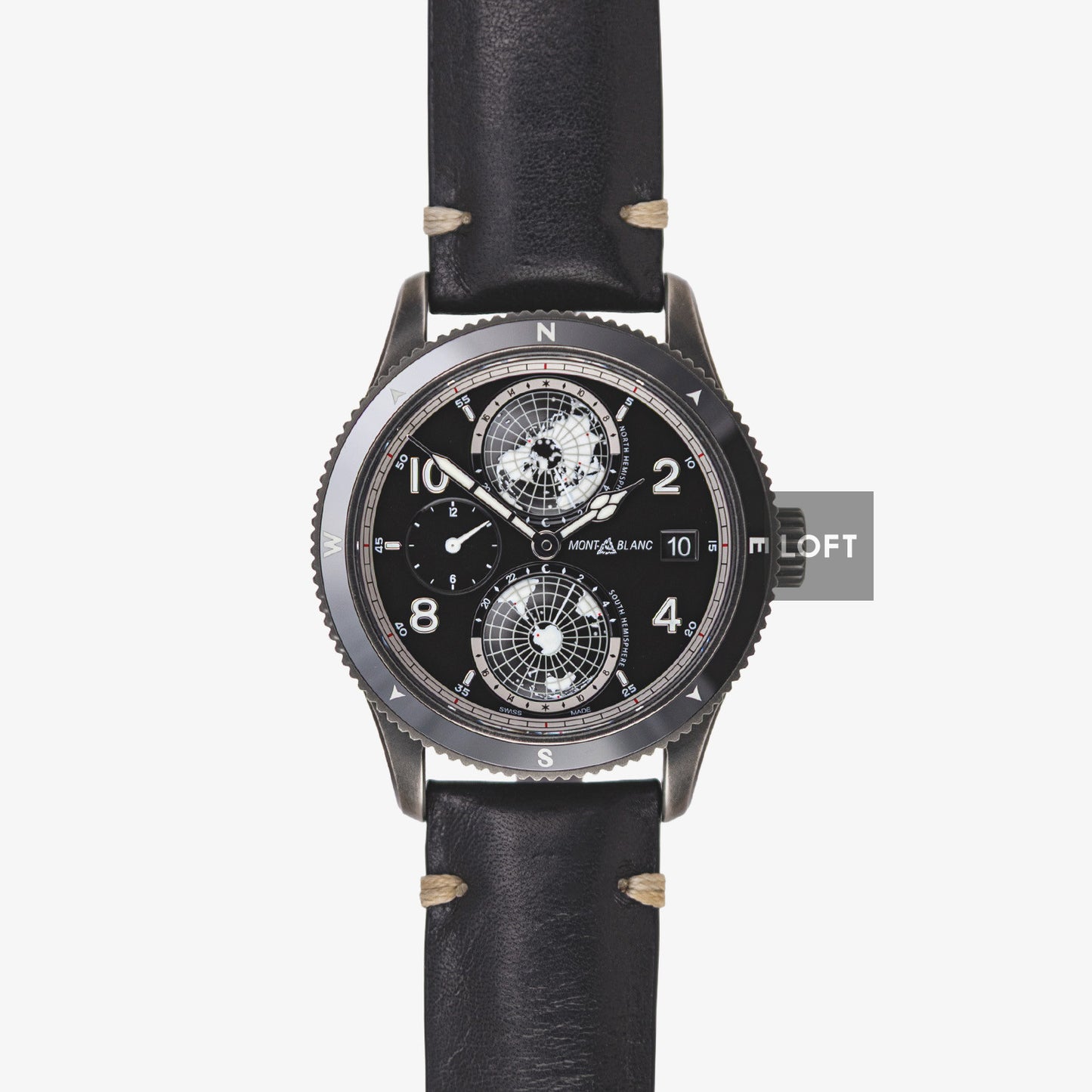 Montblanc 1858 Geosphere Ultrablack Limited Ed. 42mm