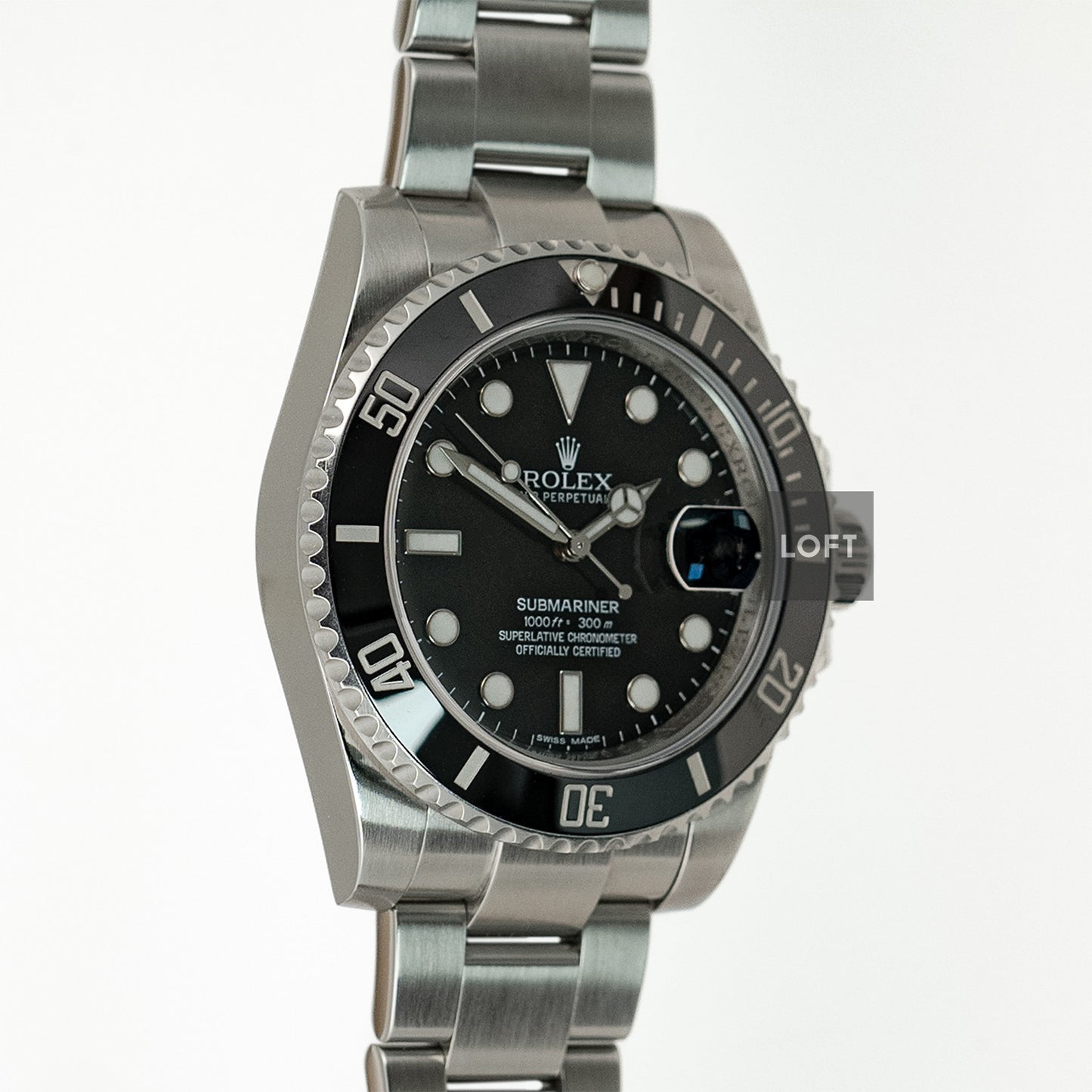 Rolex Submariner Date 116610 Oystersteel 40mm