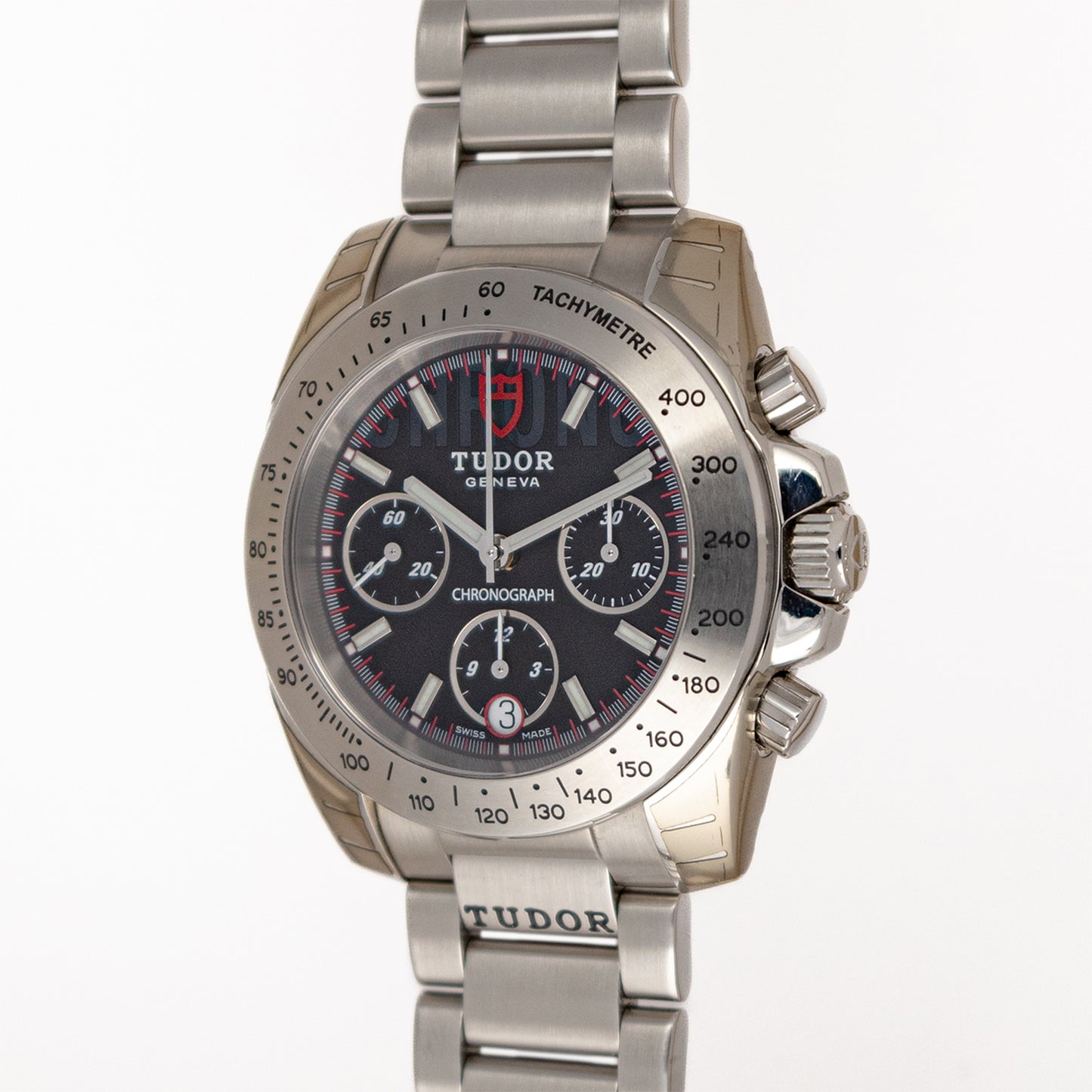 Tudor Sport Automatic Chronograph Black Dial 41mm