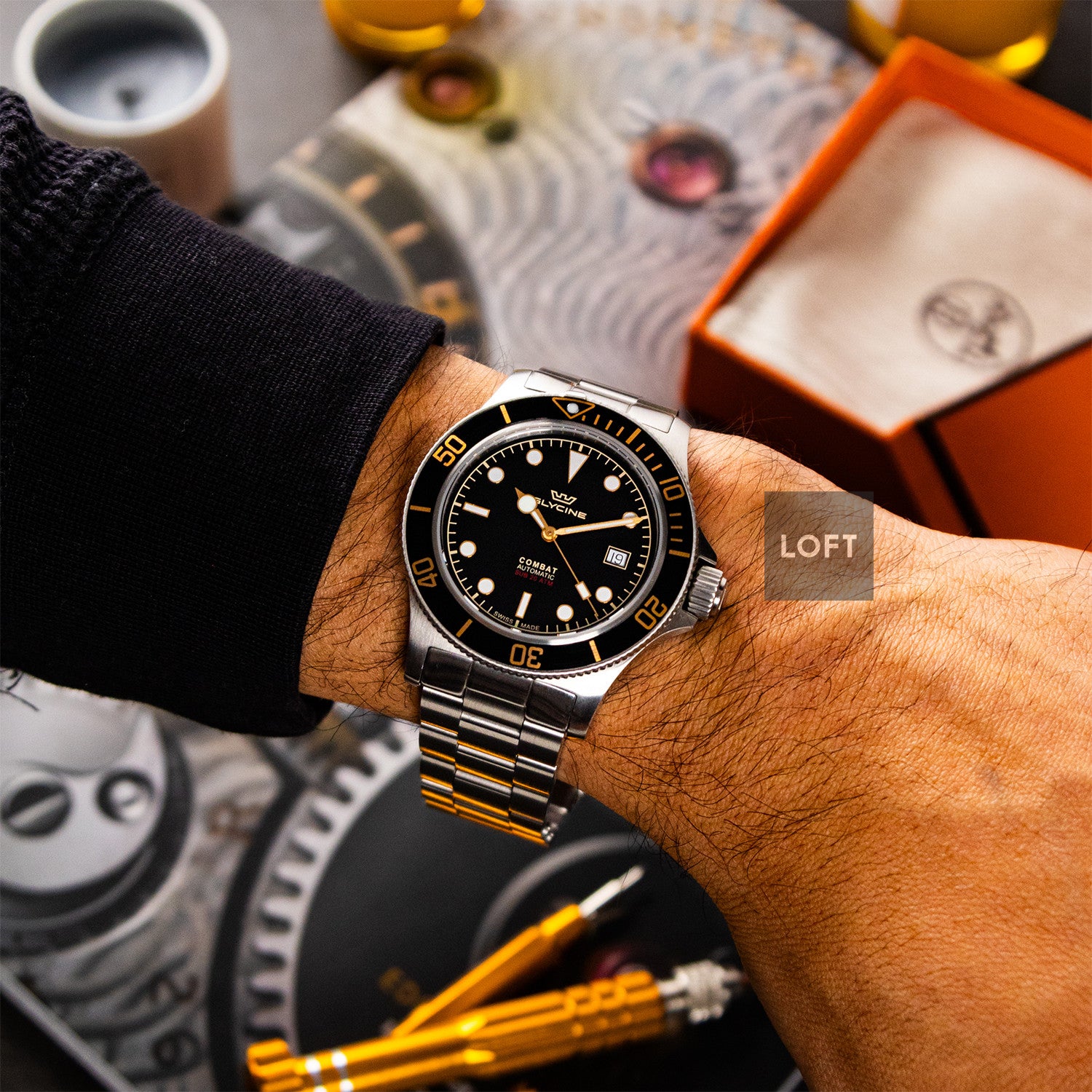 Glycine Combat Sub 42 Sport Automatic 42mm