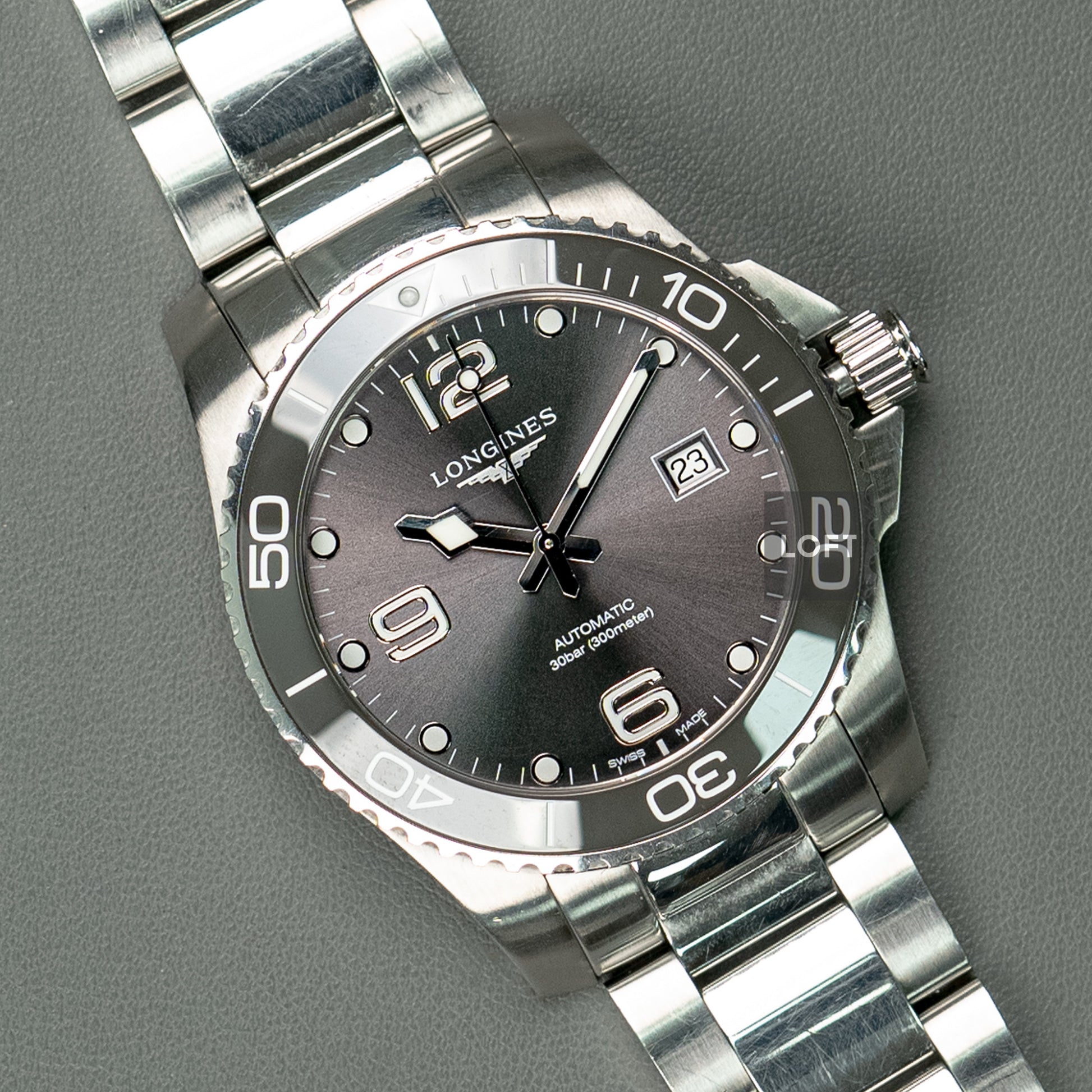 Longines HydroConquest 41 Automatic Grey 41mm