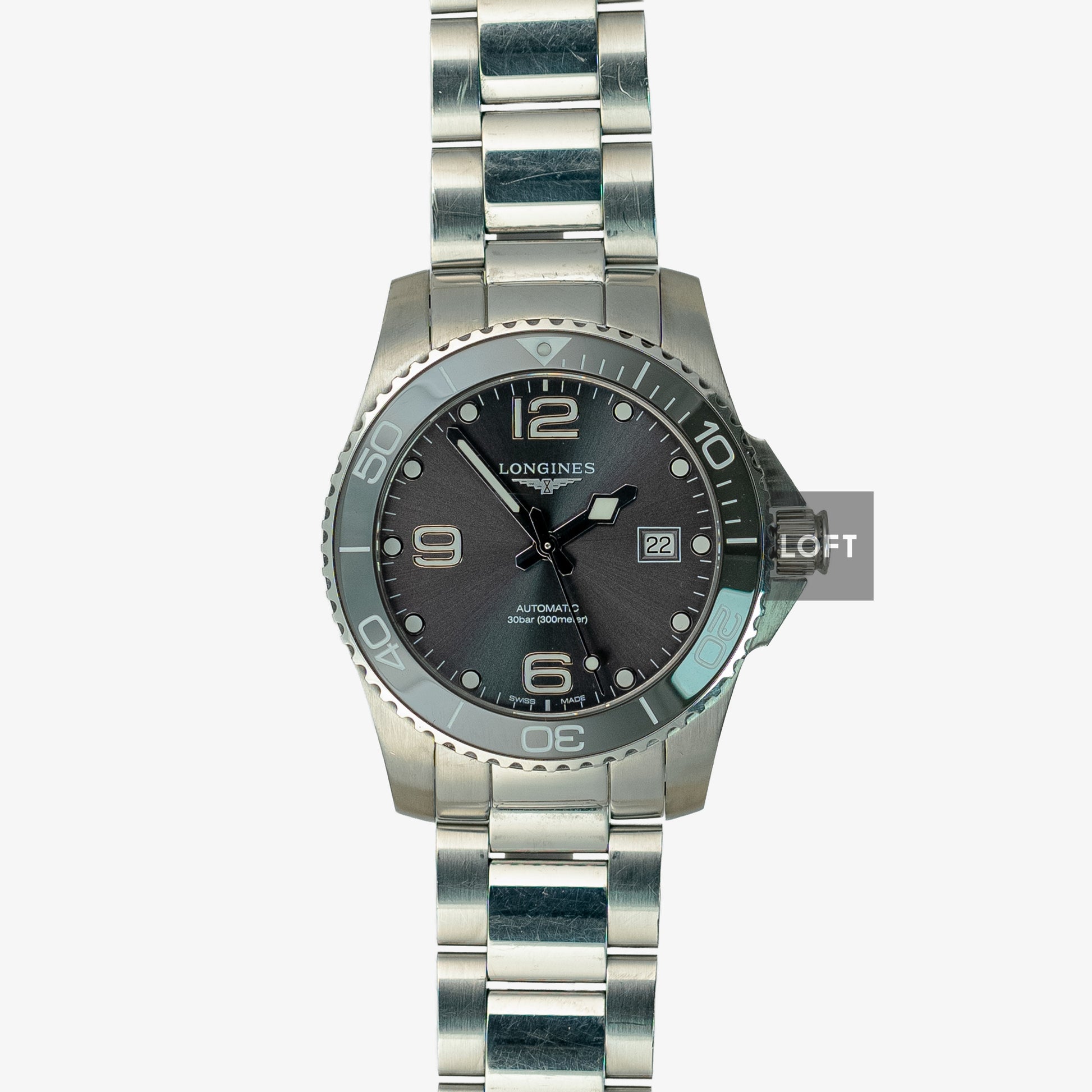 Longines HydroConquest 41 Automatic Grey 41mm