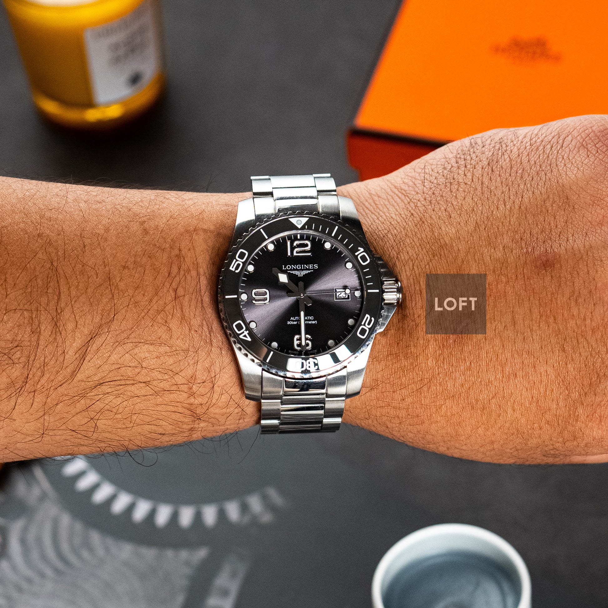Longines HydroConquest 41 Automatic Grey 41mm