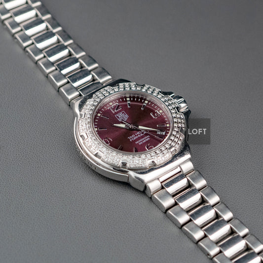 TAG Heuer Formula 1 Lady Quartz Burgundy 36mm