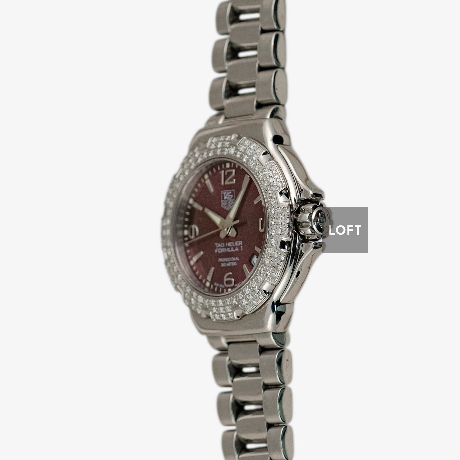 TAG Heuer Formula 1 Lady Quartz Burgundy 36mm