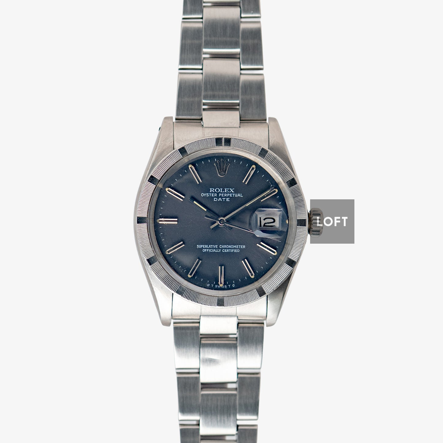 Rolex Oyster Perpetual Date 1501 Grey Dial 34mm