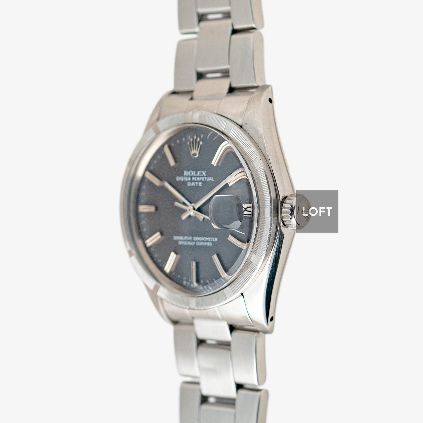 Rolex Oyster Perpetual Date 1501 Grey Dial 34mm