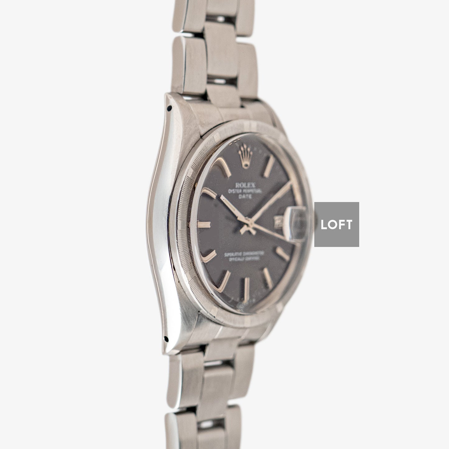 Rolex Oyster Perpetual Date 1501 Grey Dial 34mm