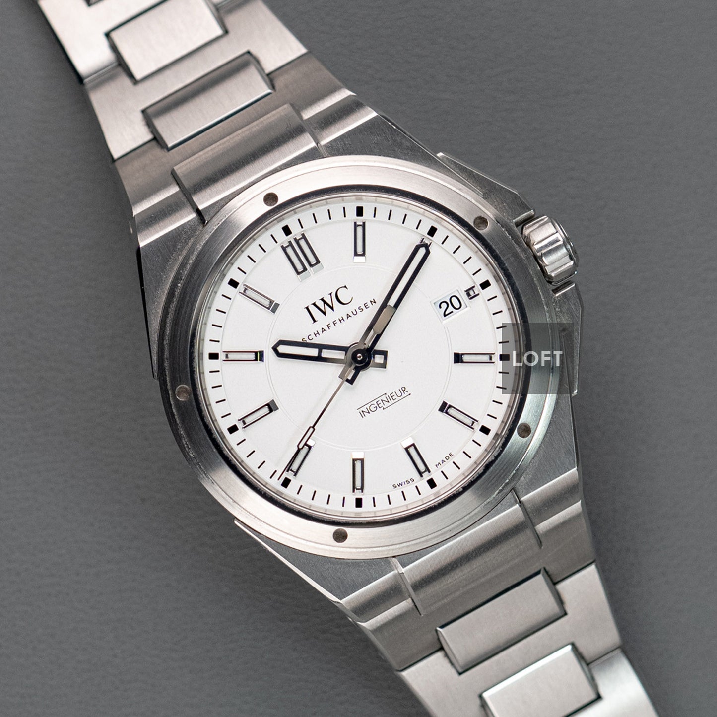 IWC Ingenieur Automatic Steel Silver Dial 39mm