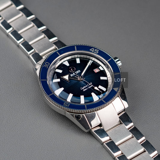 Rado Captain Cook Automatic Blue Steel 42mm