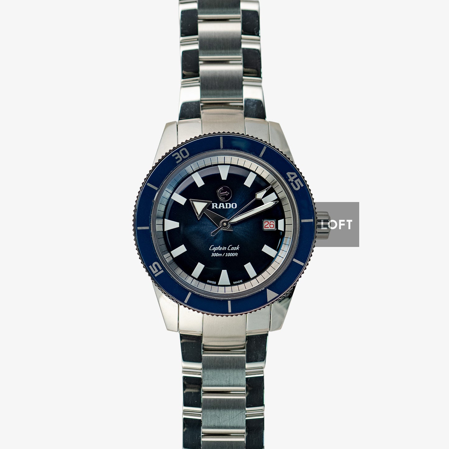 Rado Captain Cook Automatic Blue Steel 42mm