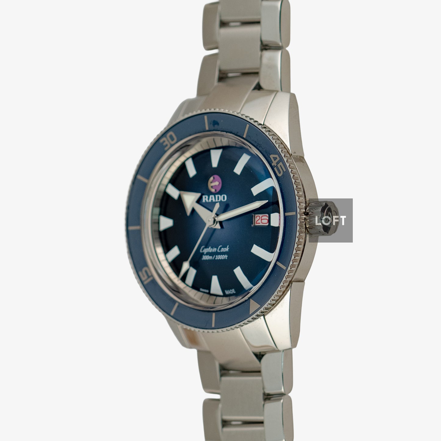 Rado Captain Cook Automatic Blue Steel 42mm