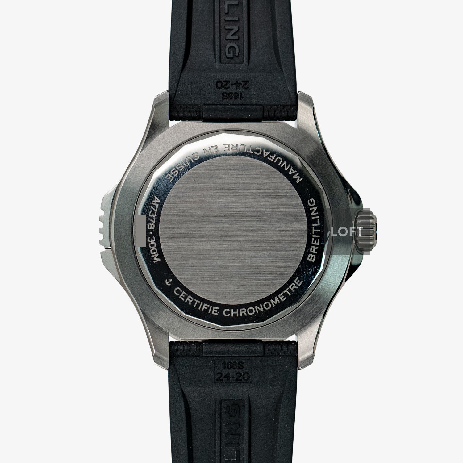 Breitling Superocean Automatic Black Rubber 46mm