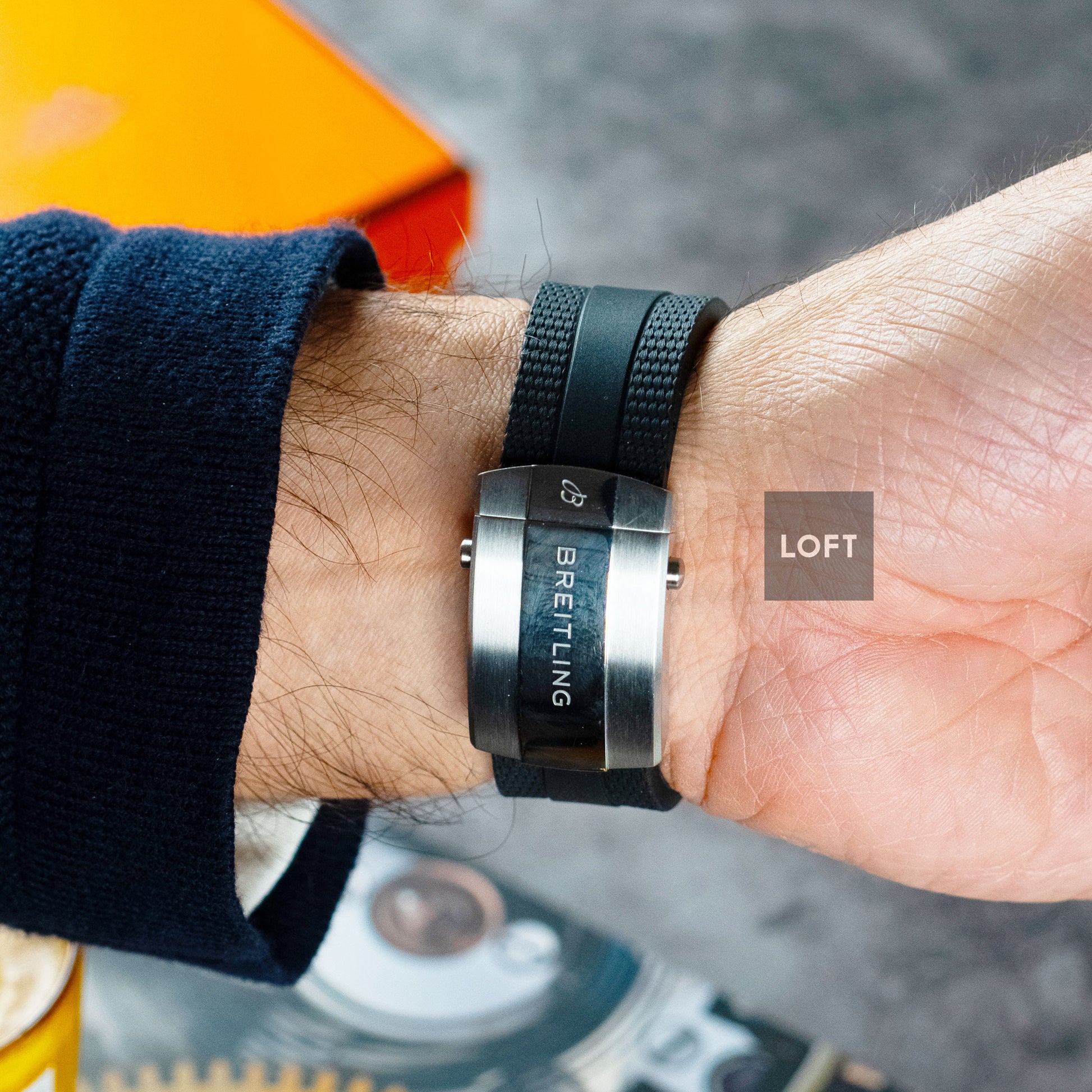 Breitling Superocean Automatic Black Rubber 46mm