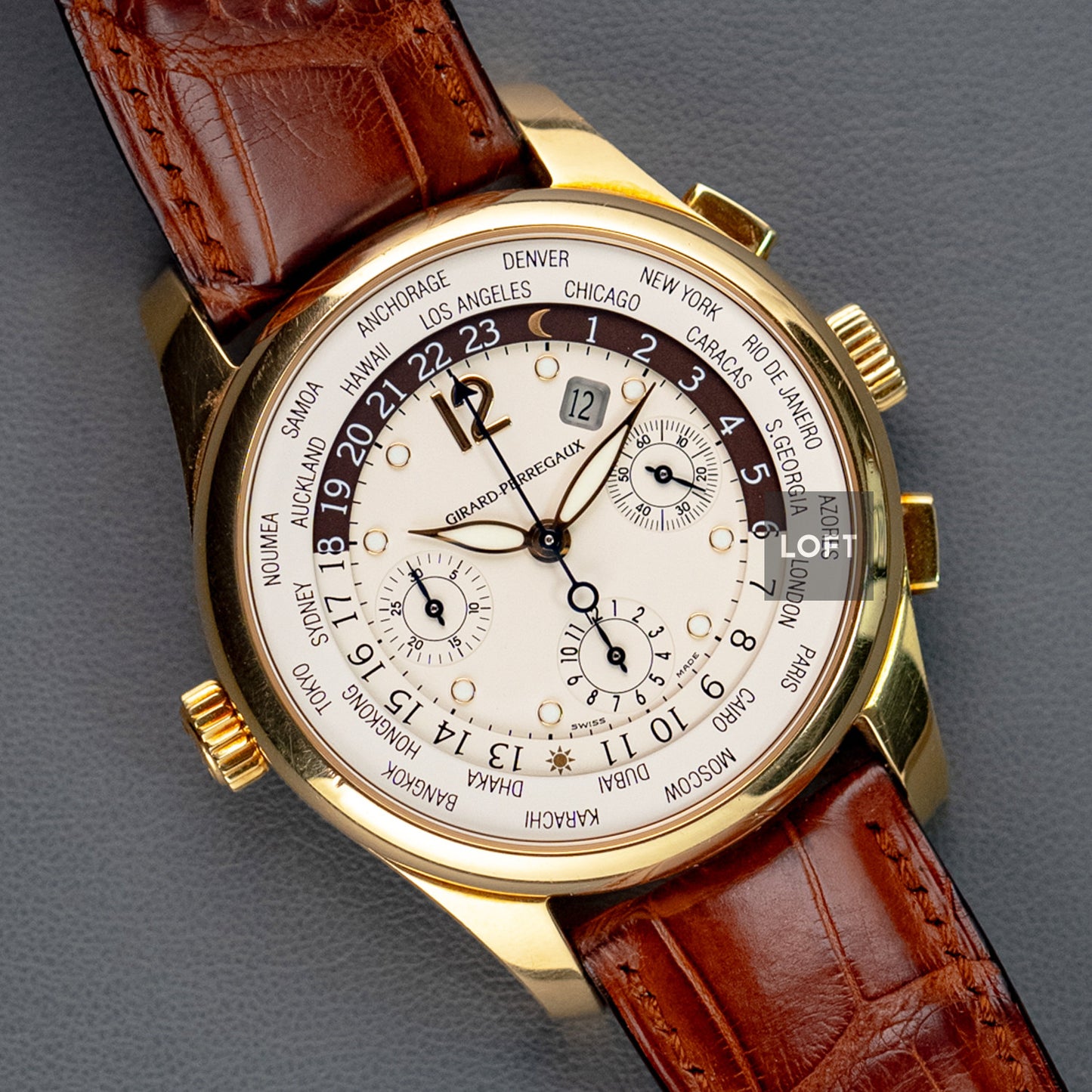 Girard-Perregaux World Time Chronograph 43mm