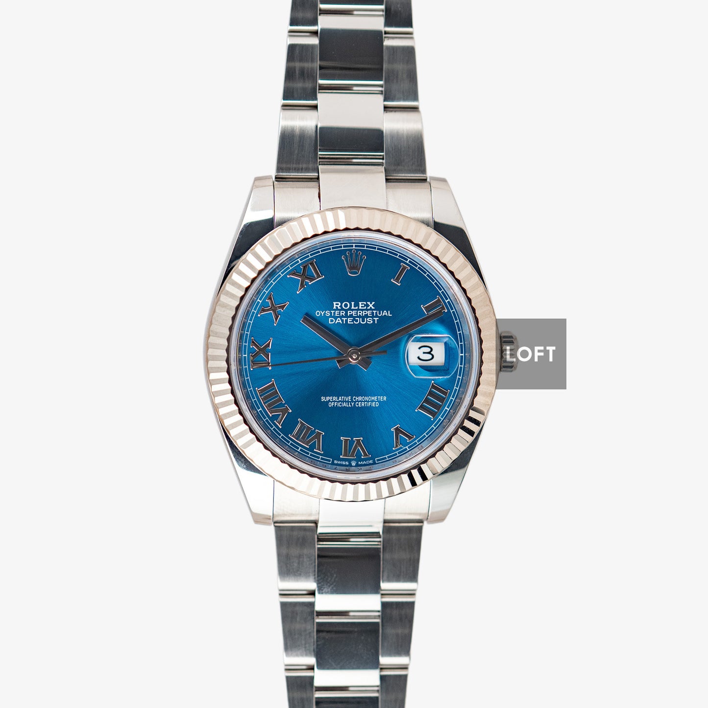 Rolex Datejust 41 ref. 126334 Blue Roman 41mm